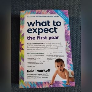 What to Expect the First Year book by Heidi Murkoff